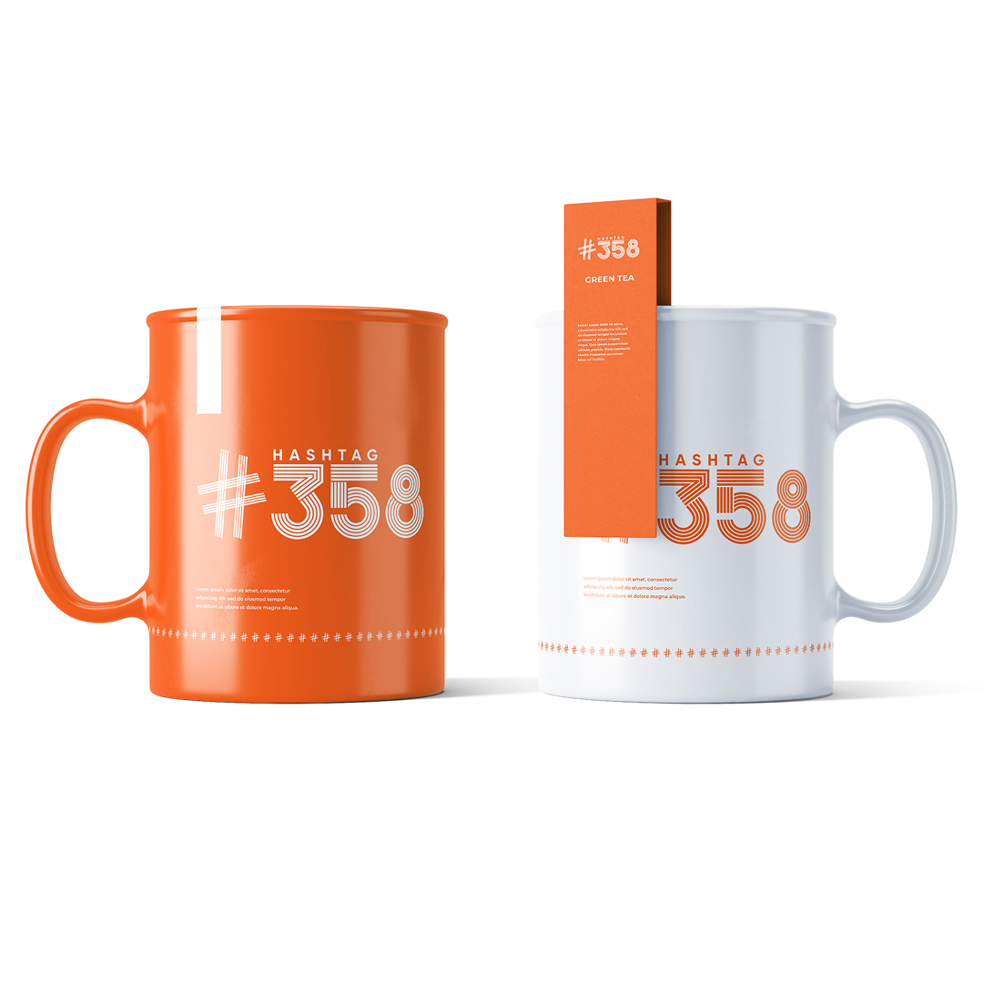 Identitate vizuală completă pentru local urban #358 Coffee & Bar Italia.